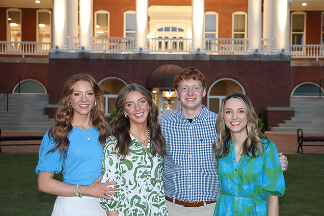 Image for Four Siblings, One College: The Denny Family experiences GCSU two-by-two