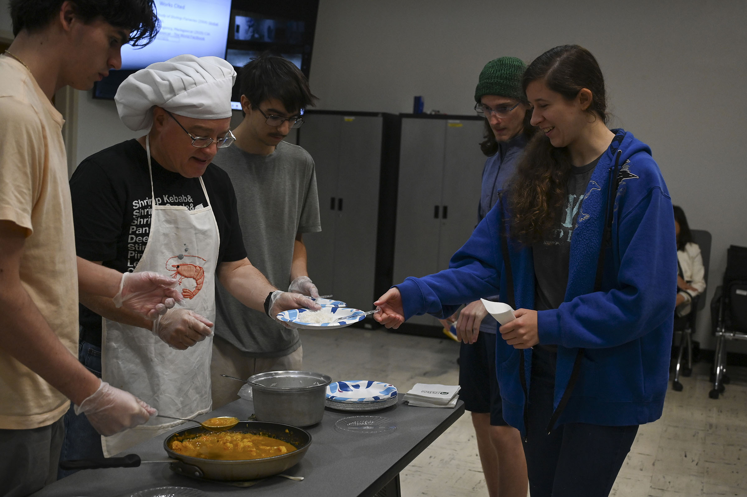 Image for Economics professor gives students a taste of the shrimp industry