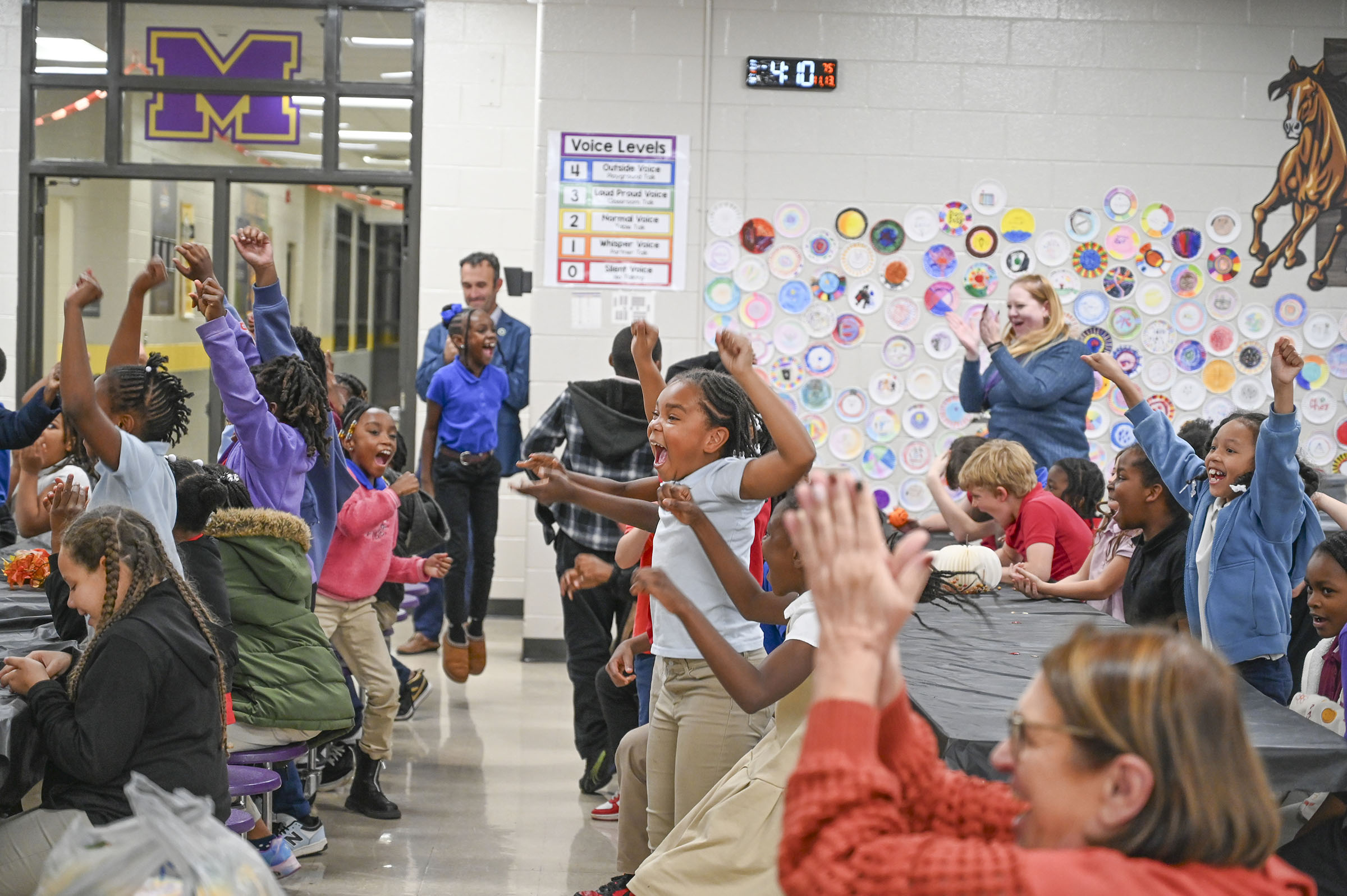 Battery Hero celebration at Midway Hills Academy