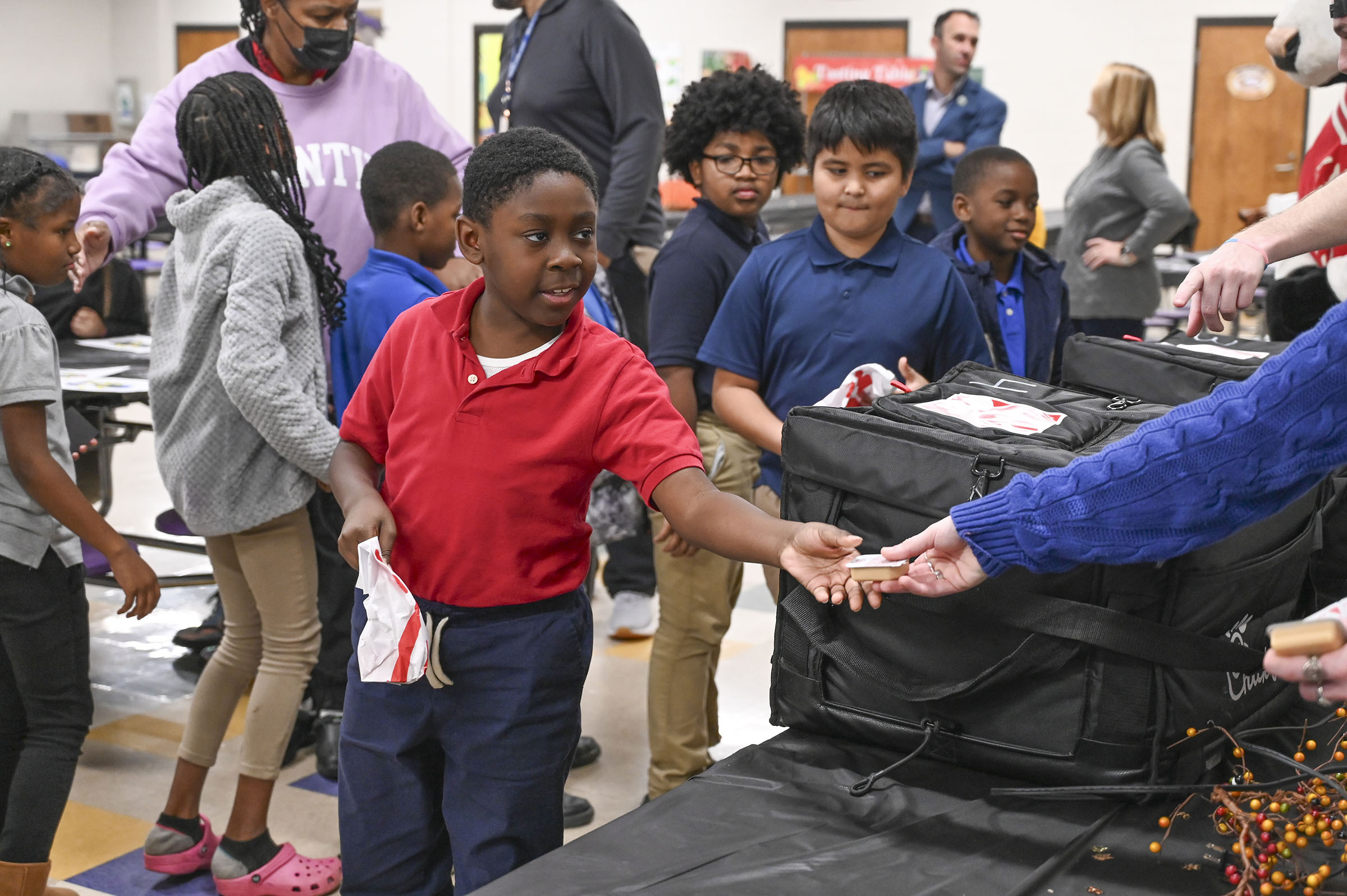 Battery Hero celebration at Midway Hills Academy