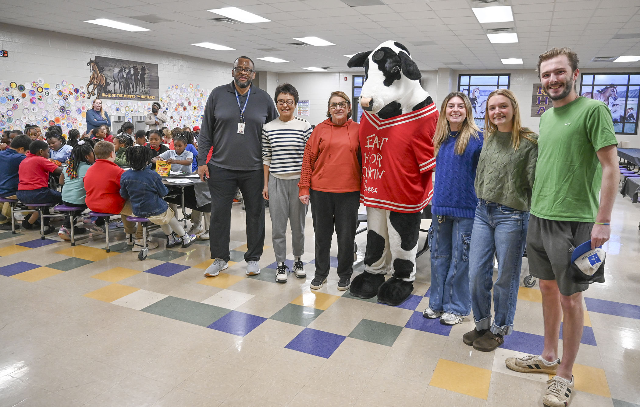 Image for GCSU students lead the charge for local school recycling, collecting 27 pounds of batteries