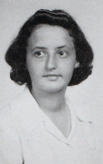 Gertrude Ehrlich's portrait from the Georgia State College for Women 'Spectrum' yearbook.