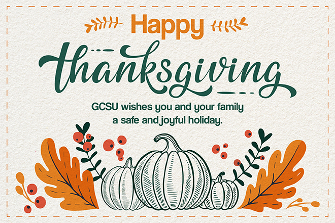 Image for Happy Thanksgiving from GCSU!