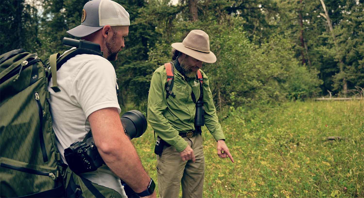 Screen still from View Finders Season Three in Grand Teton National Park.