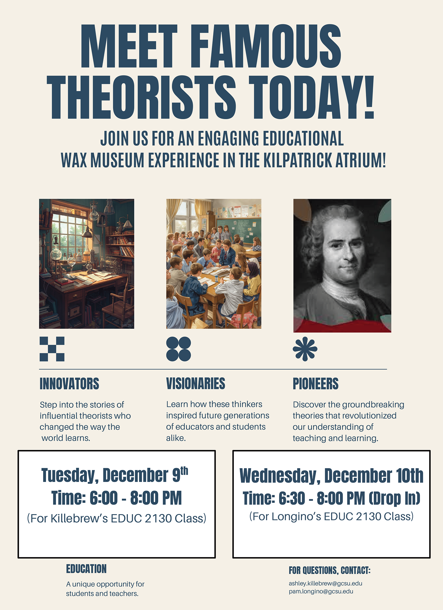 Wax Museum invitation