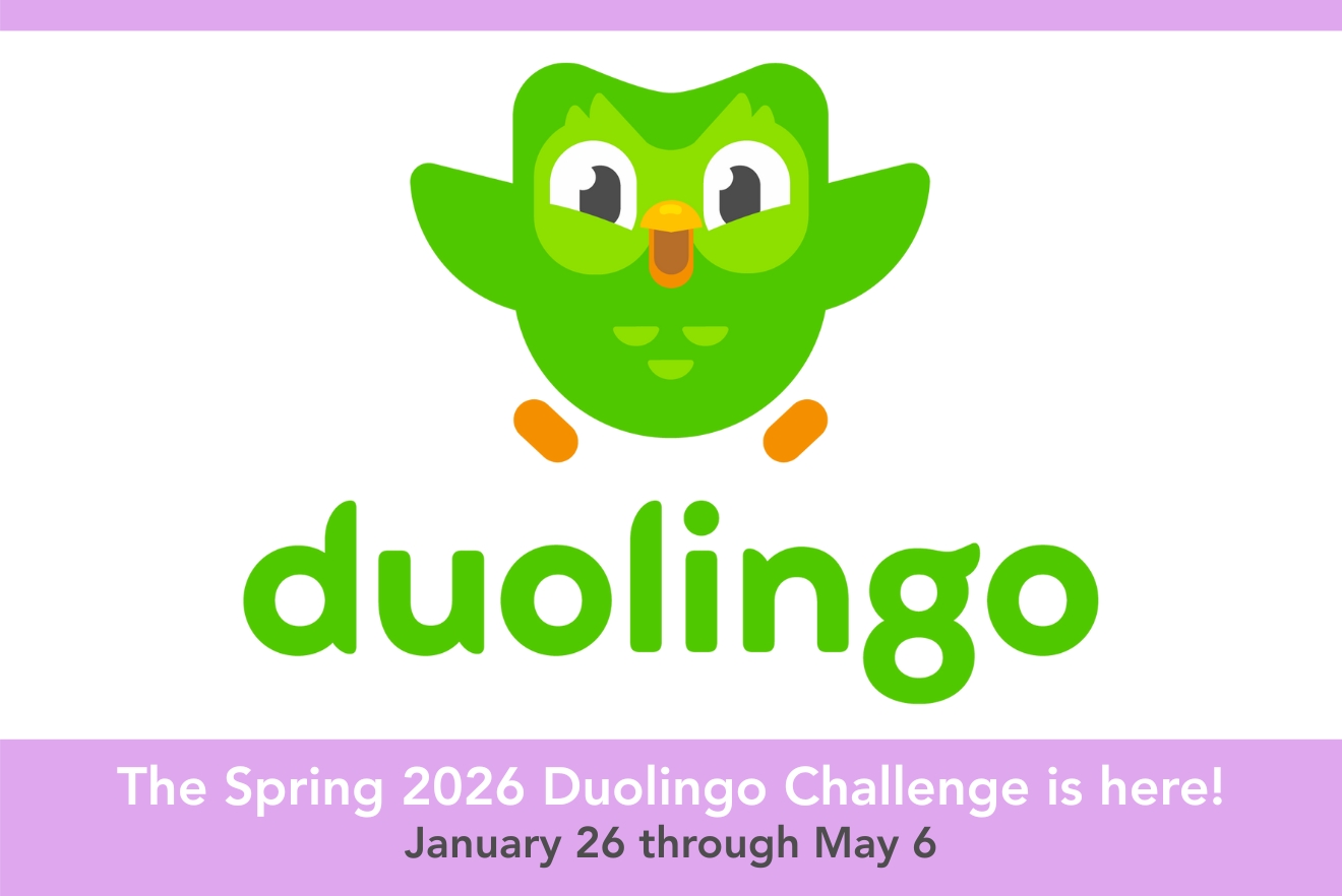Image for Spring 2026 Duolingo Challenge