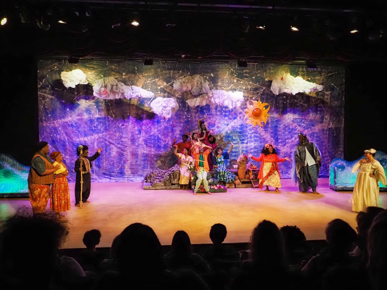 Patrick Hamilton designed the set for Theatre Macon's "Once on This Island." (Photo: Jessica Whitley)