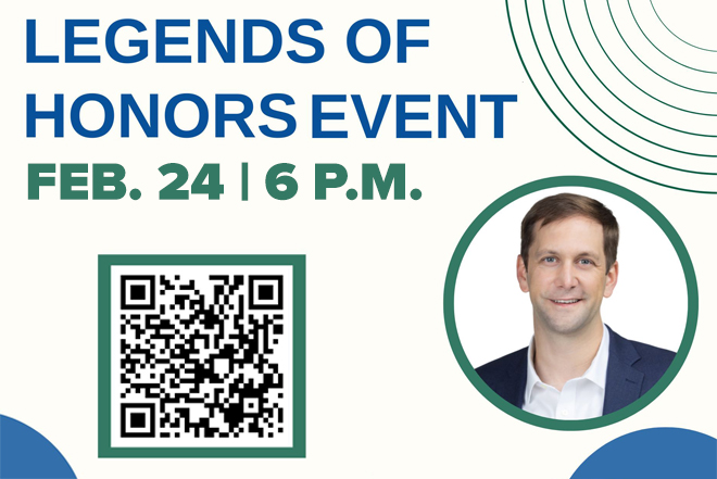 Image for Tonight: "An Unexpected Journey" with Honors Alumni Award recipient Sam Rauschenberg