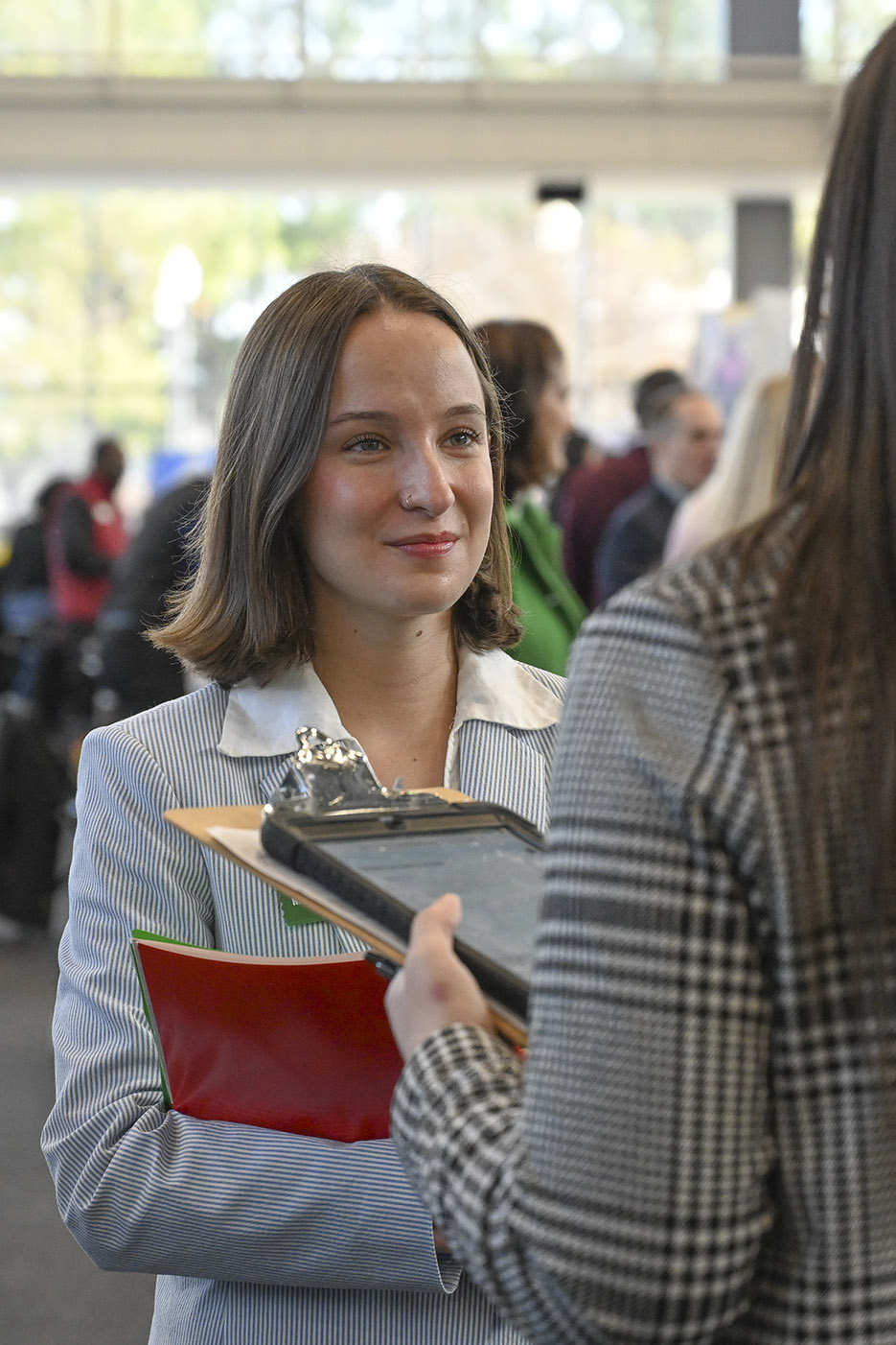 Students from all majors were encouraged to attend the annual Teacher Recruitment Fair on Jan. 30. (Photo: Anna Gay Leavitt)