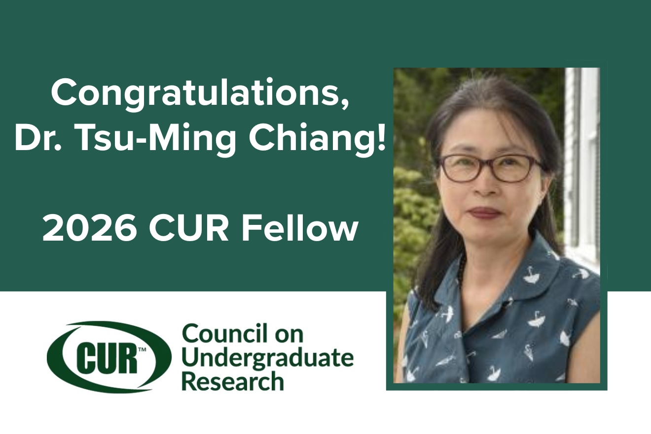 Image for Dr. Tsu-Ming Chiang named GCSU's first-ever CUR Fellow
