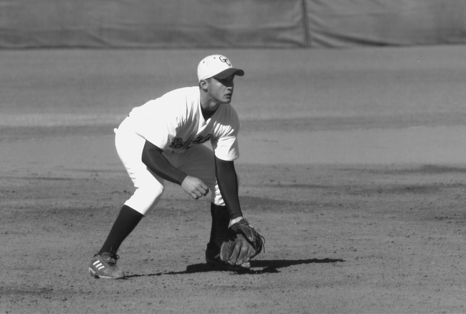 Joes Leger on the field for the Bobcats