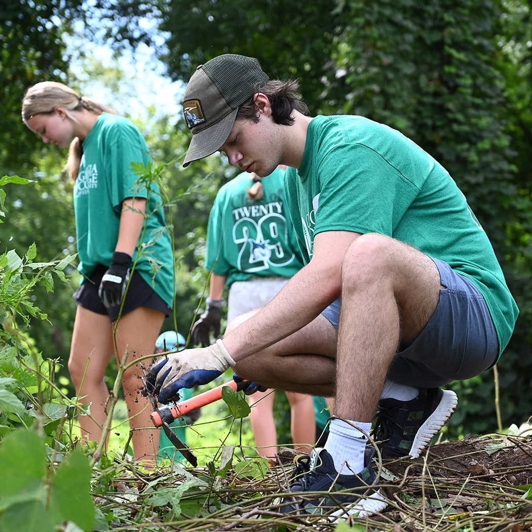 Another recent milestone for GCSU was earning The Carnegie Foundation Elective Classification for Community Engagement. (Photo: Anna Gay Leavitt)