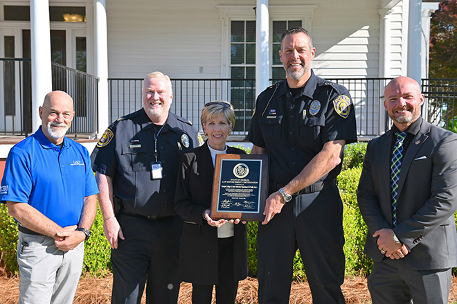 Image for Georgia College Public Safety certified by Georgia Association of Chiefs of Police