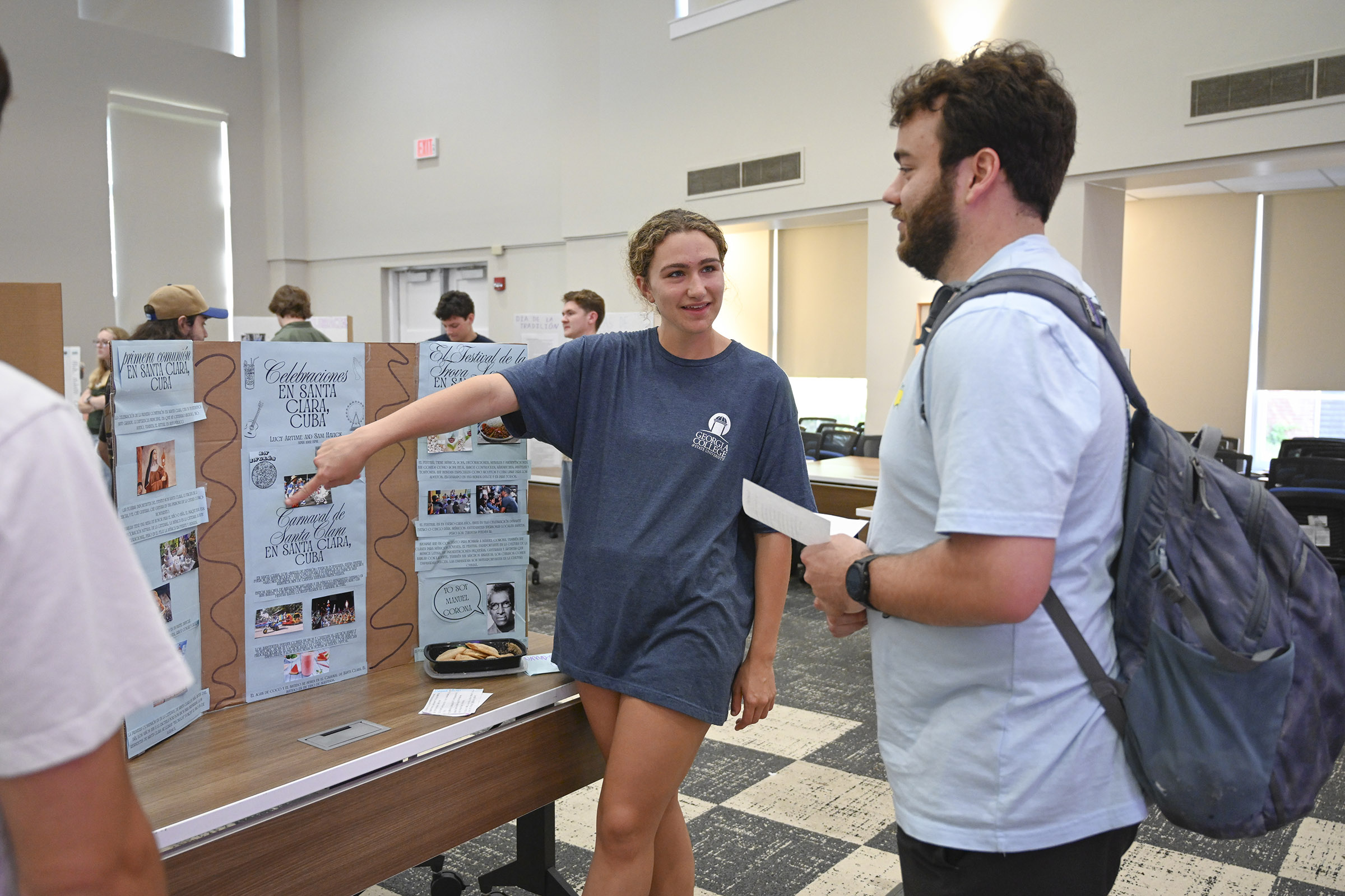 Image for Students showcase interdisciplinary projects - in multiple languages - at World Cultures Fest