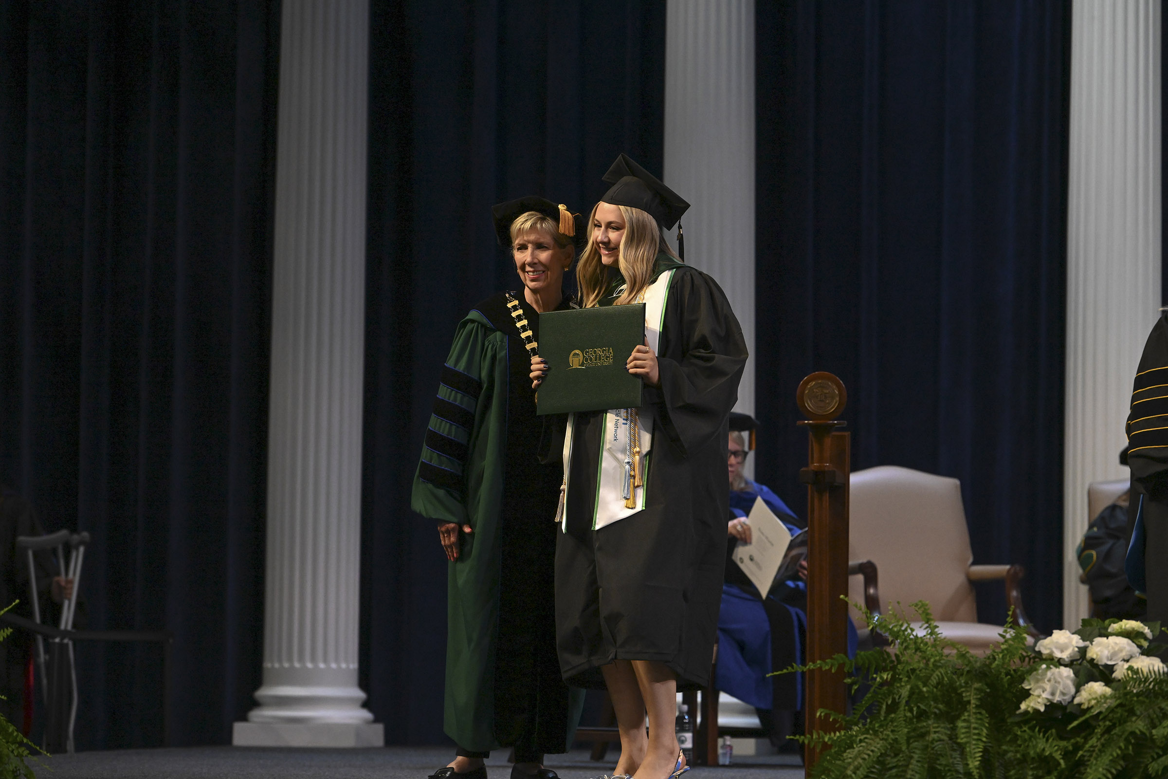 Lilah Gapp graduates