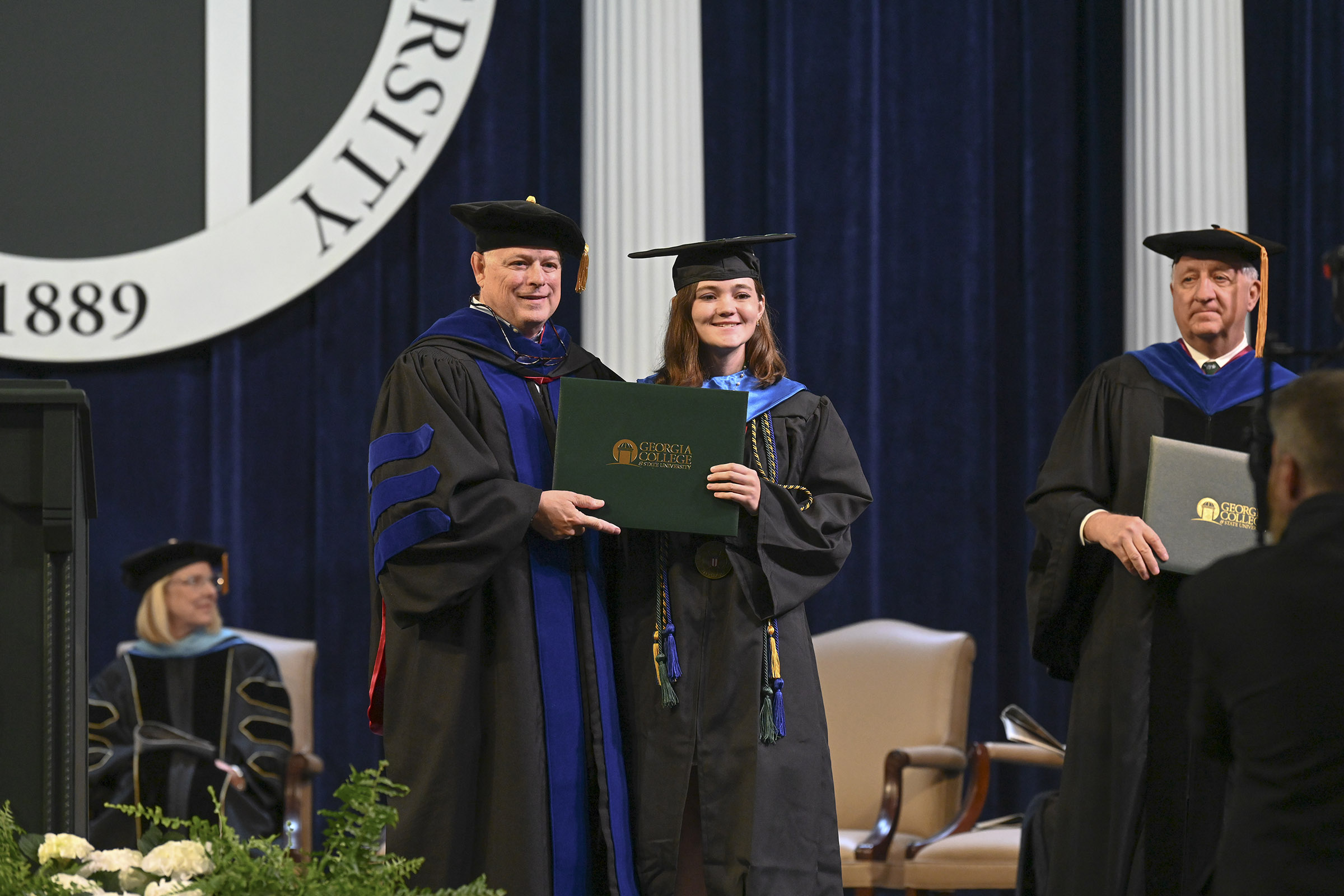 Elyse Hoopes graduates