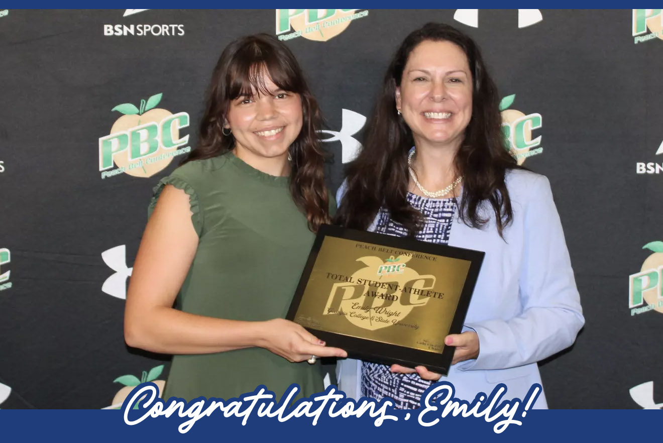 Image for Emily Wright claims inaugural PBC Total Student-Athlete Award