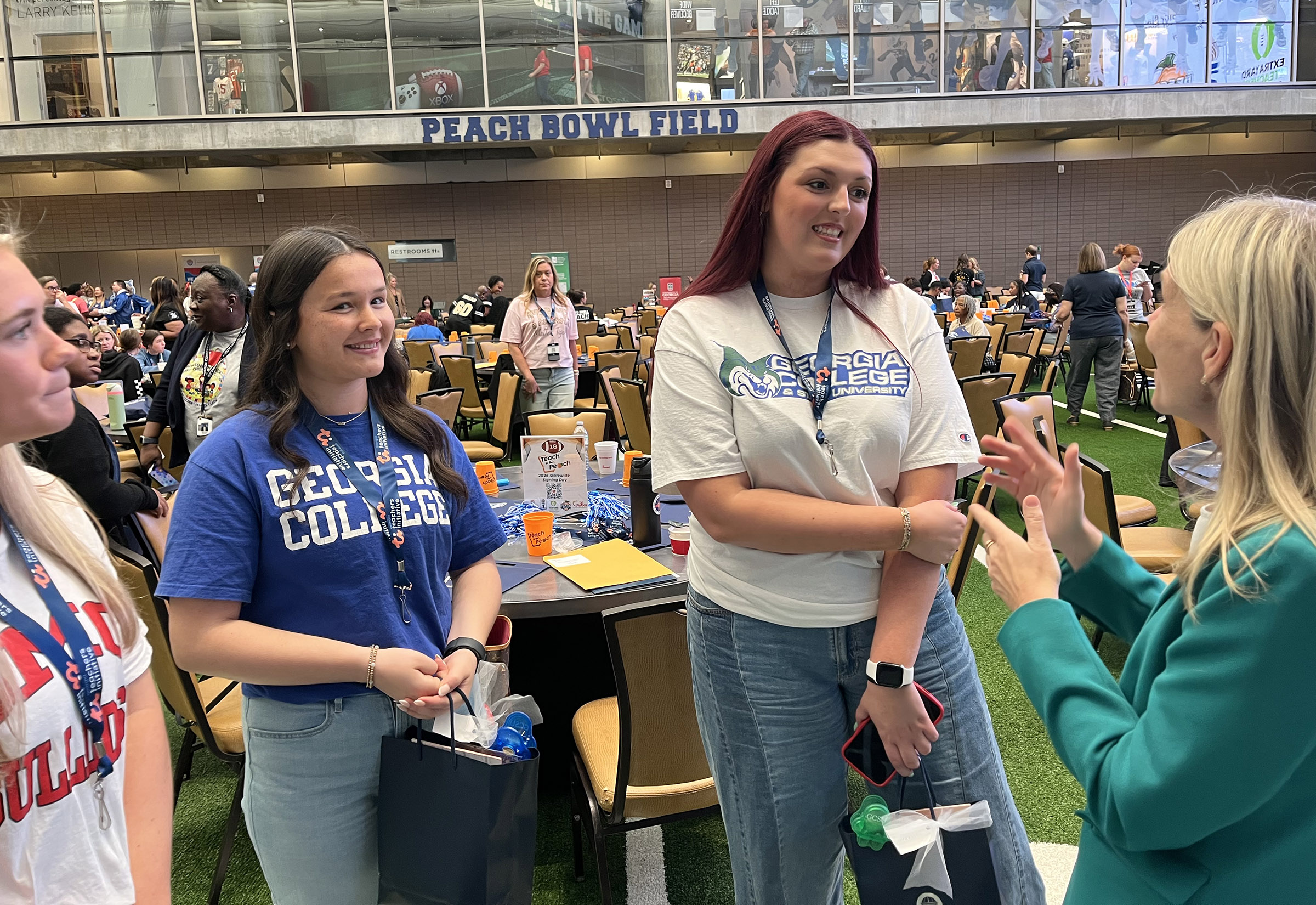 Image for Future educators commit to GCSU, launch their teaching careers at Educator Signing Day