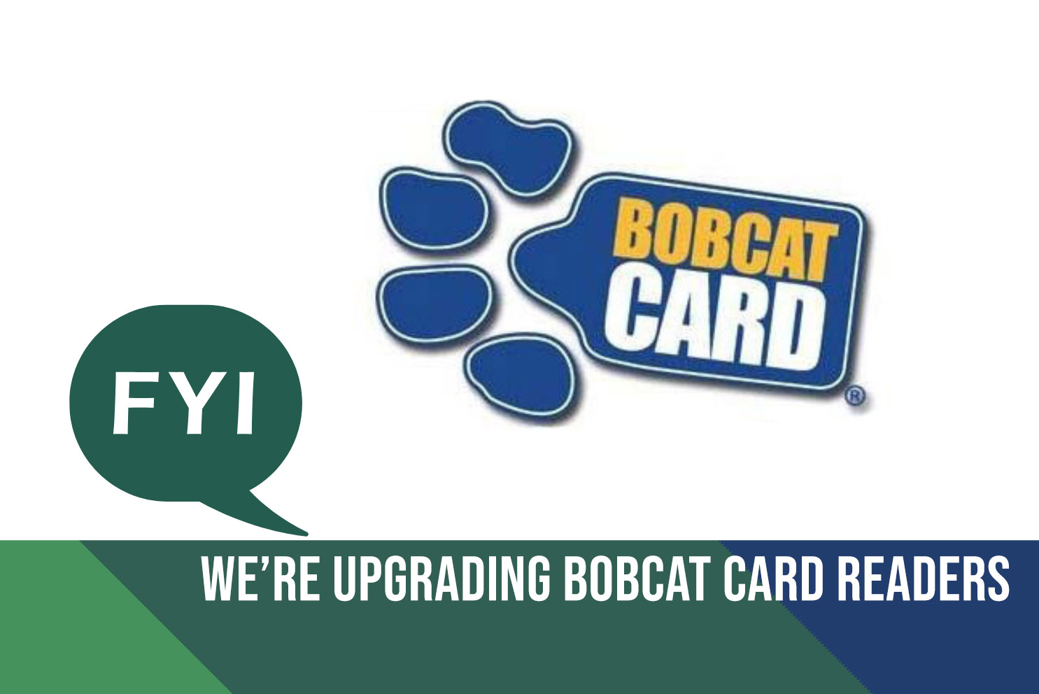 Image for Bobcat Card reader maintenance