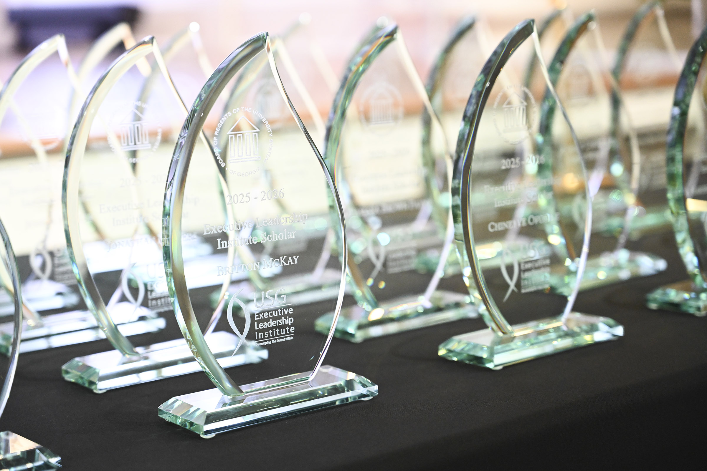 ELI reception trophies