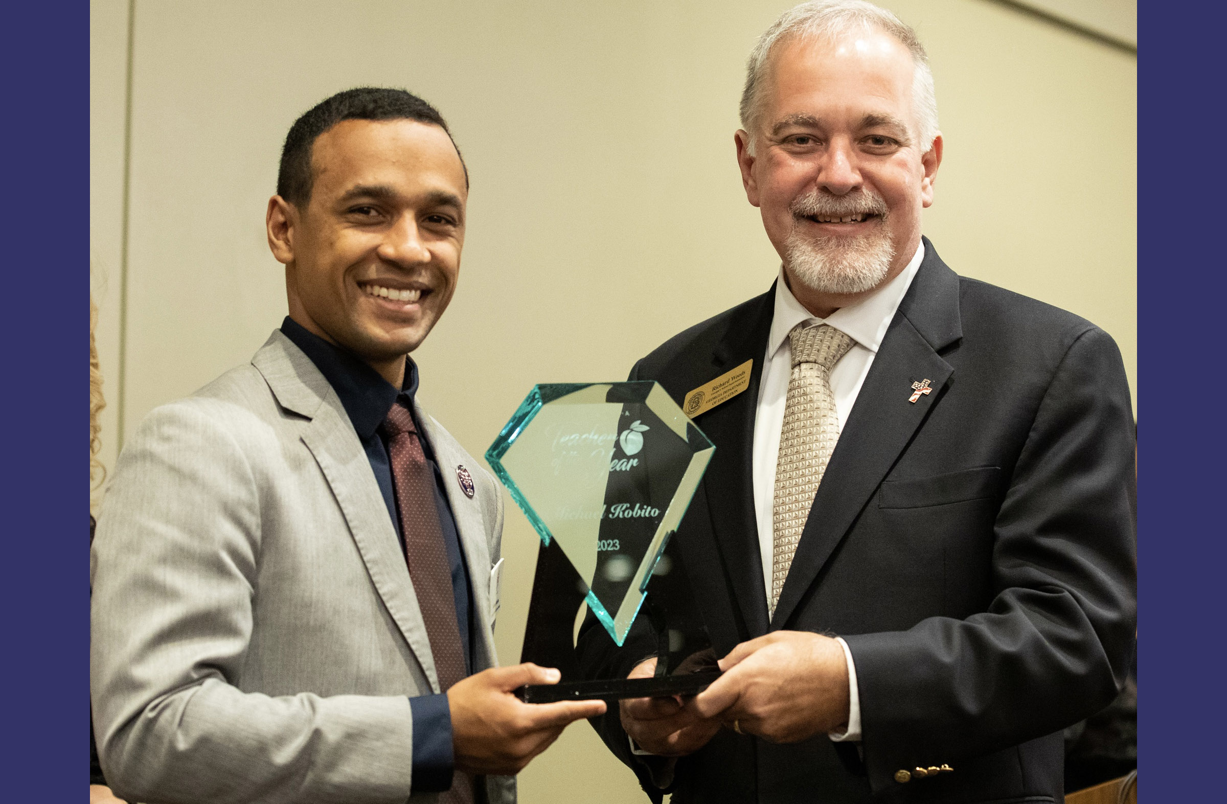 Image for Extraordinary Educators: Third Bobcat Named Georgia Teacher of the Year Since 2023