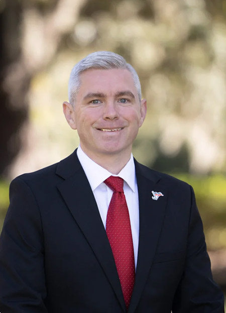 Ralph C. Staffins, III ('08) is CEO of the Brunswick-Golden Isles Chamber of Commerce. (Photo: Brunswick-Golden Isles Chamber)