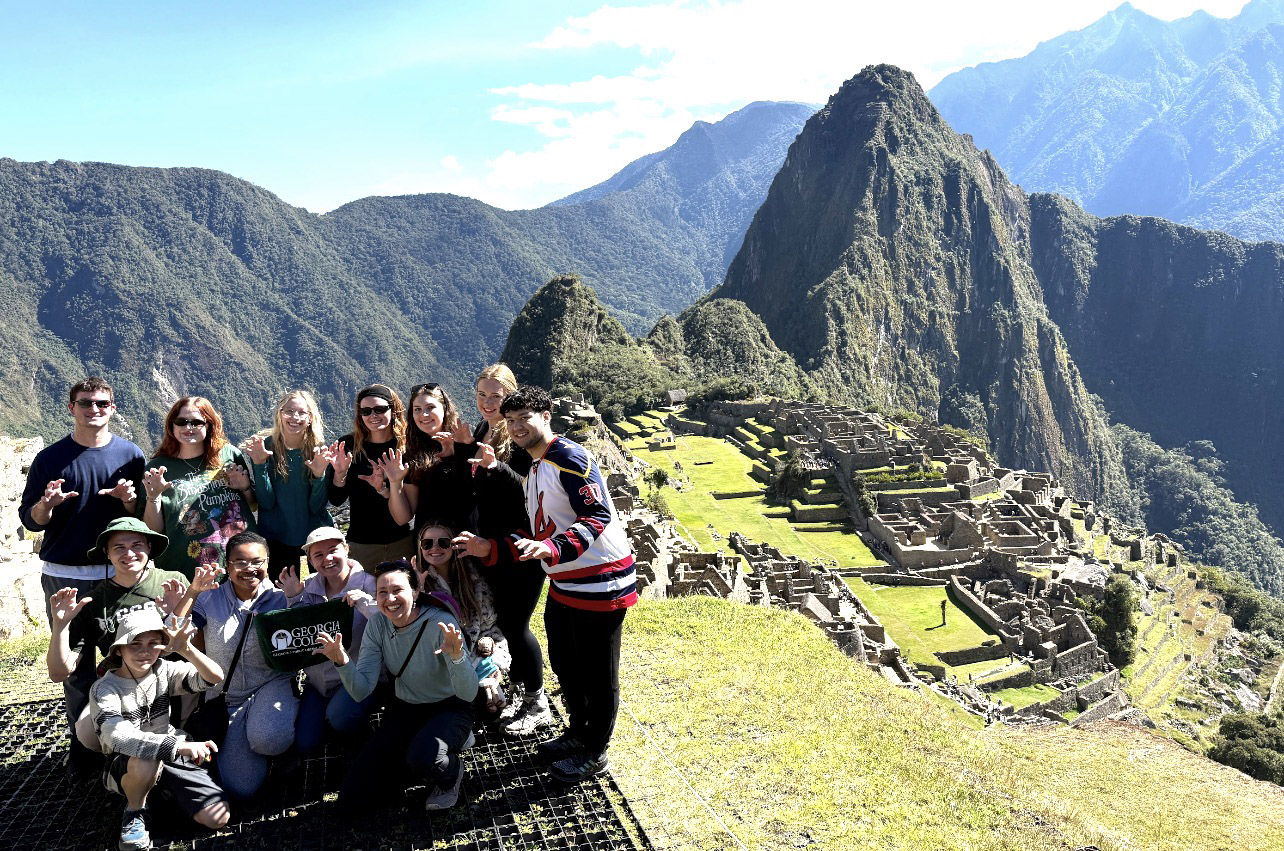 CoBT study abroad in Machu Picchu