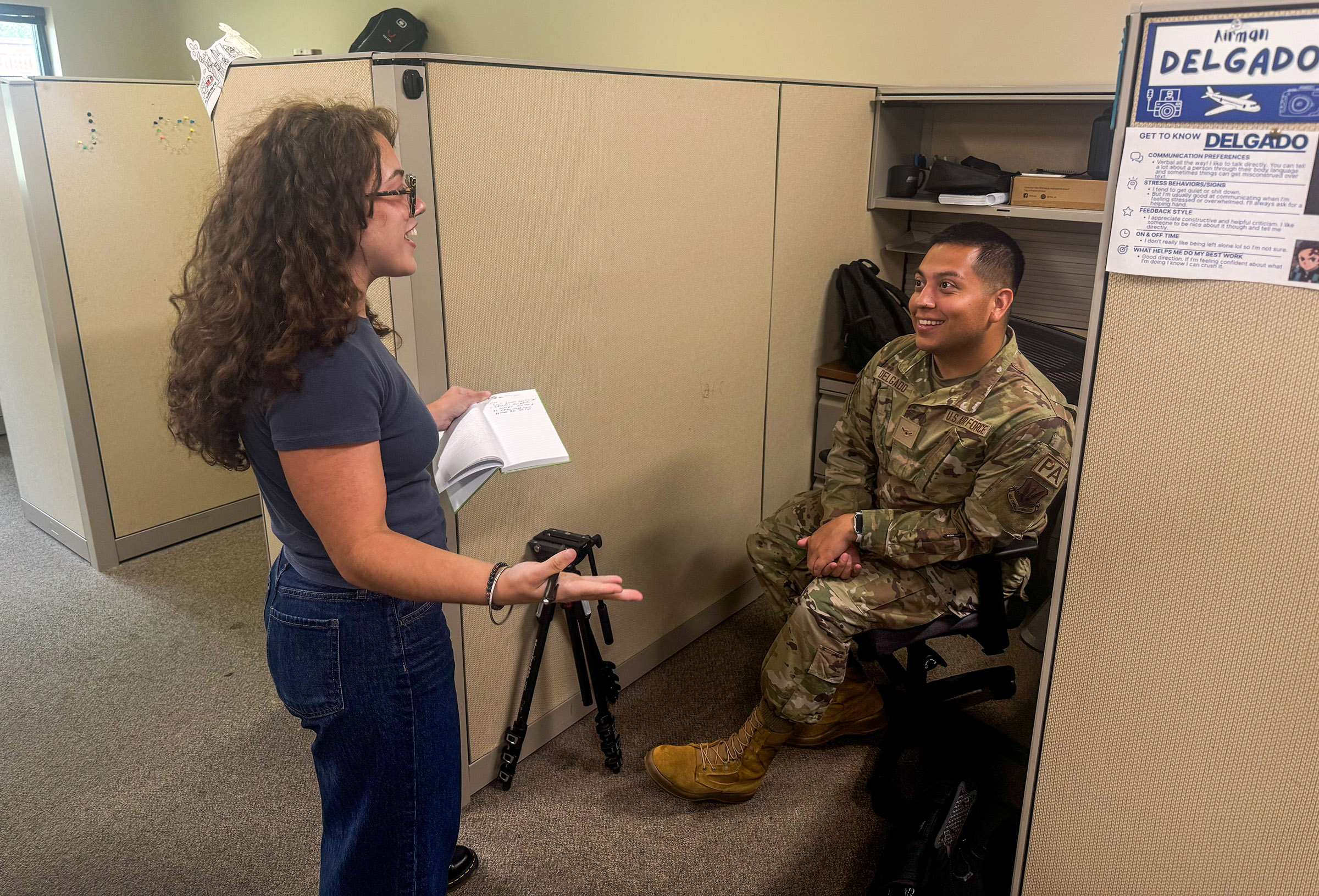 Jailey Ferrer Negron at Moody Air Force Base