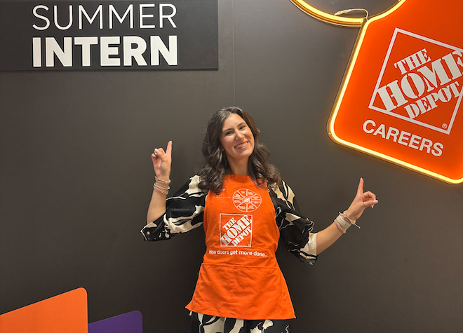 Image for Management major hones HR skills through competitive Home Depot internship