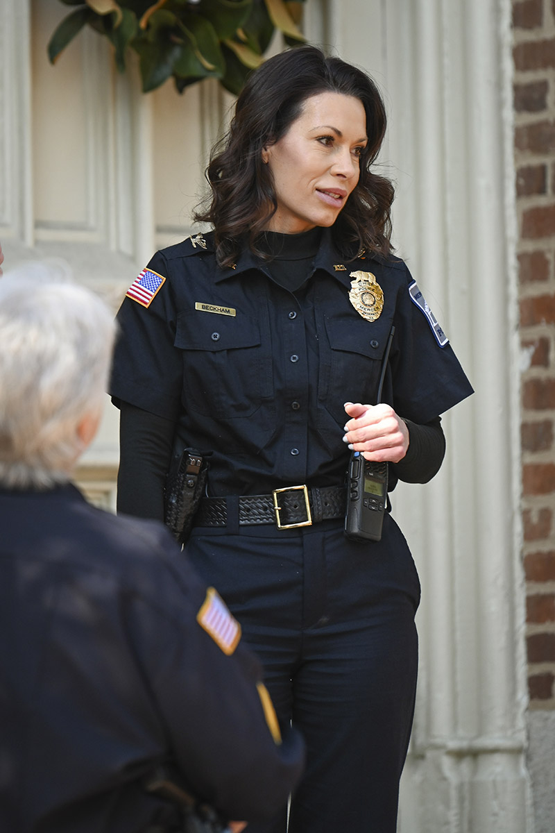 Haley Beckham ('09) is Mercer University's first female Chief of Police. (Photo: Anna Gay Leavitt)