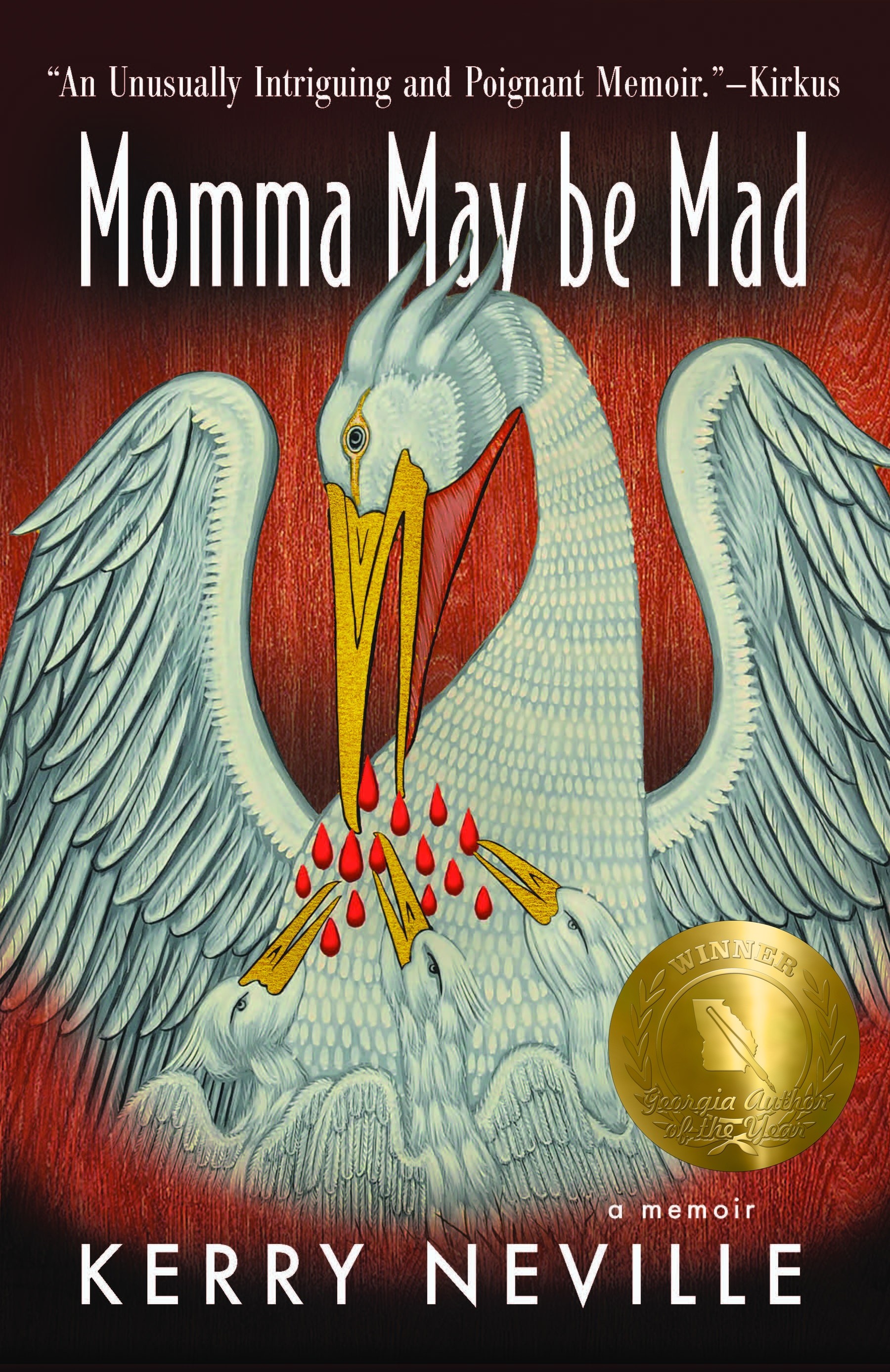 ‘Momma May Be Mad’ with the Georgia Author of the Year seal.