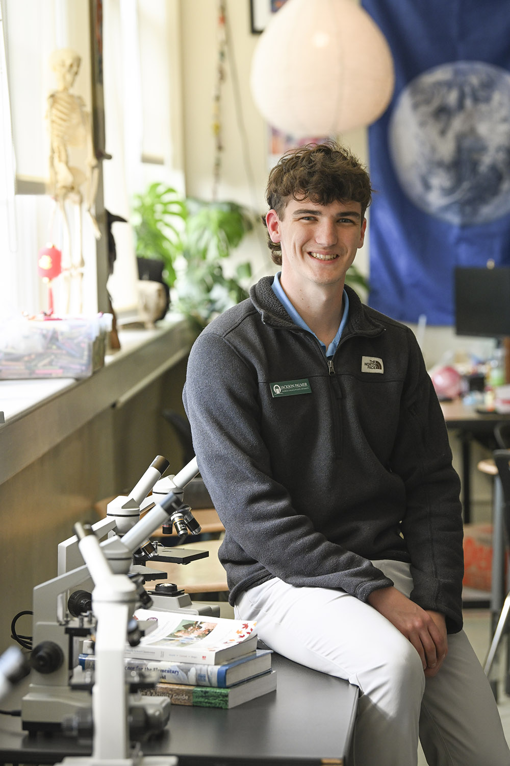 Jackson Palmer, Middle Grades Education from Locust Grove, Georgia (Photo: Anna Leavitt)