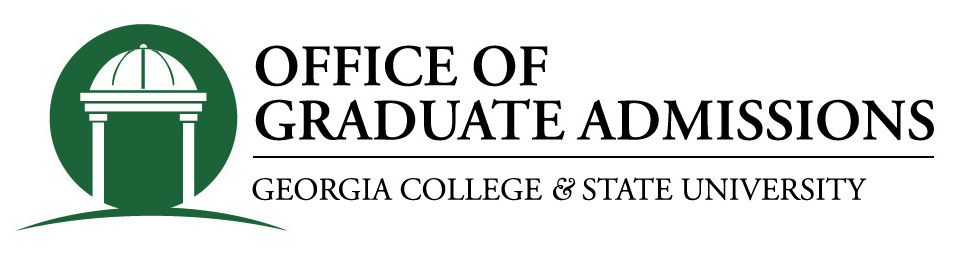 Logo for the GCSU Office of Graduate Admissions
