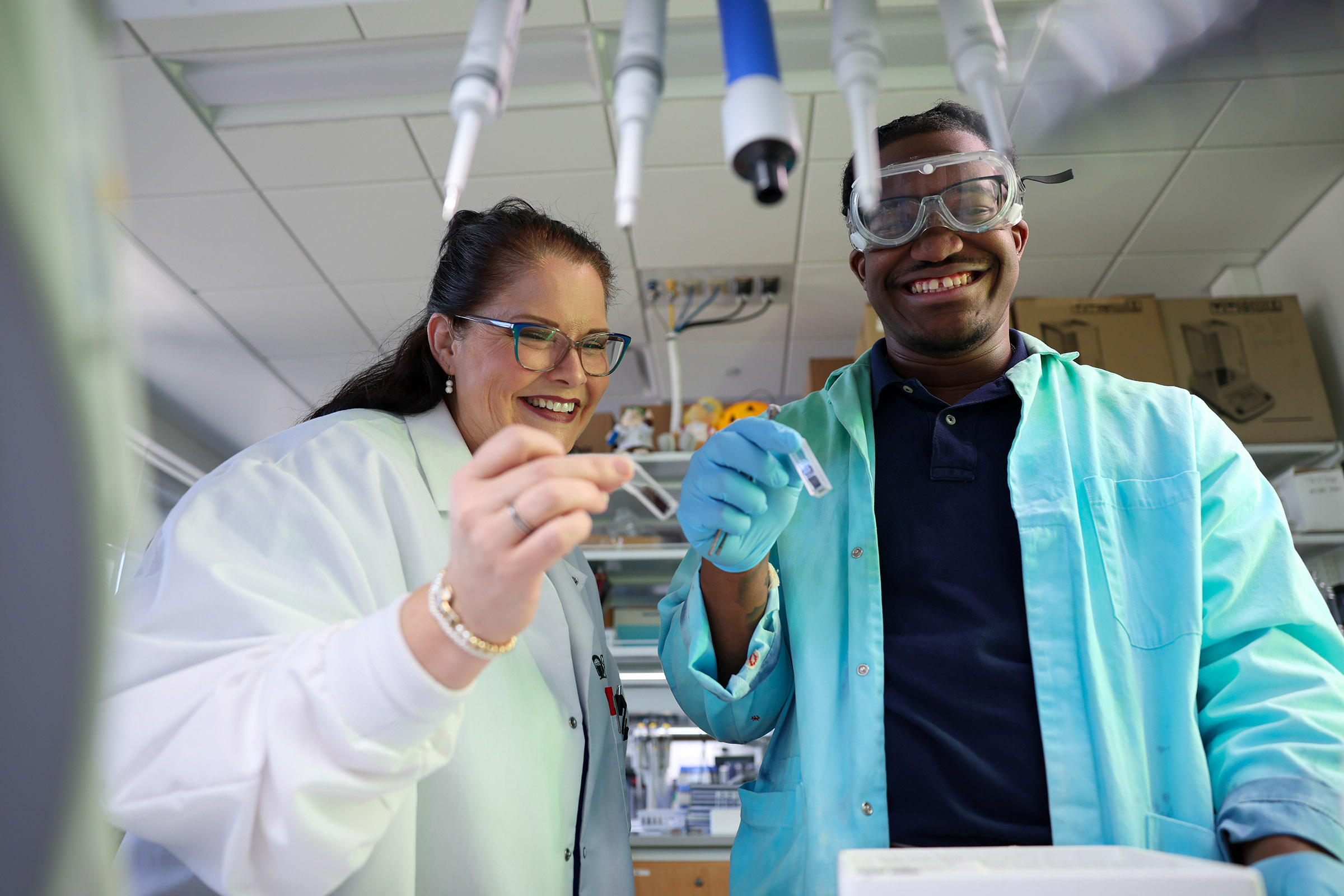 Dr. Lisse and Dakota Warren