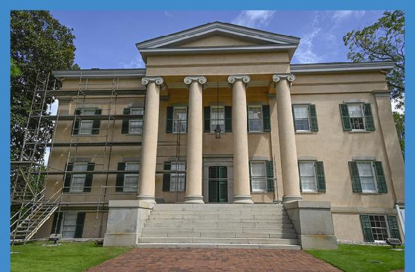 Extensive, external conservation to begin at Georgia&rsquo;s Old Governor&rsquo;s Mansion
