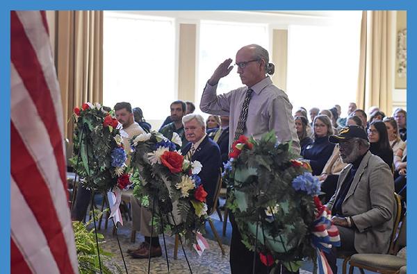 Honoring All Who Served: GCSU Celebrates Service Members during Veterans Day ceremony