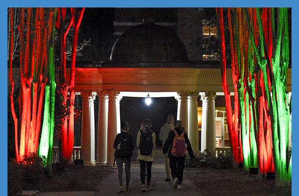 Watch How the Holiday Season Begins on Campus