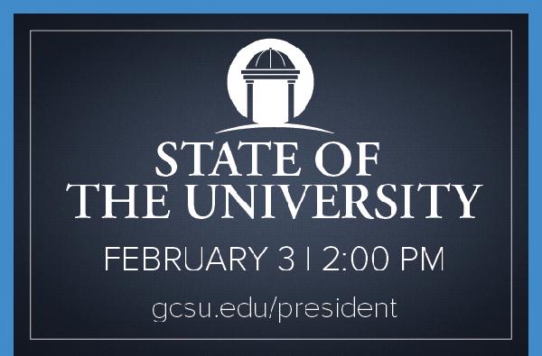 President Cathy Cox to deliver State of the University Address at 2 p.m., Today in Russell Auditorium