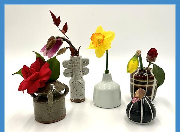 The Life of a Flower: Celebrate St. Valentine&rsquo;s Day by viewing ceramic students&rsquo; homage to nature&rsquo;s beauty
