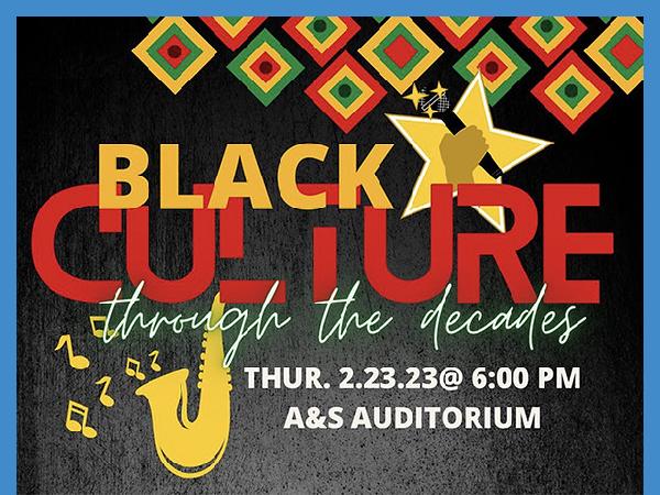 Celebrate Black Culture through poetry, song and dance, tonight in A&S Auditorium