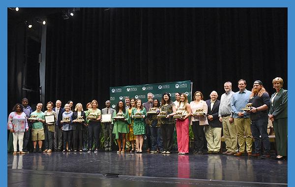 We congratulate all faculty and staff who were recognized at today's Celebration of Excellence Awards Ceremony. Follow GCSU on social media for event highlights.