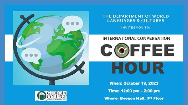 International Coffee Hour - Oct. 19
