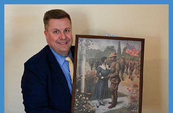 WWI propaganda posters at GCSU show efforts to recruit African American soldiers