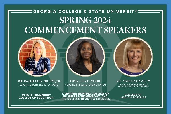 Spring 2024 Commencement Speakers