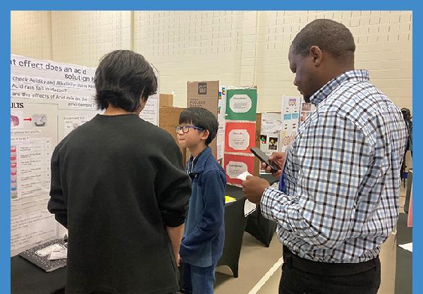 GCSU International student saves the day at state science fair