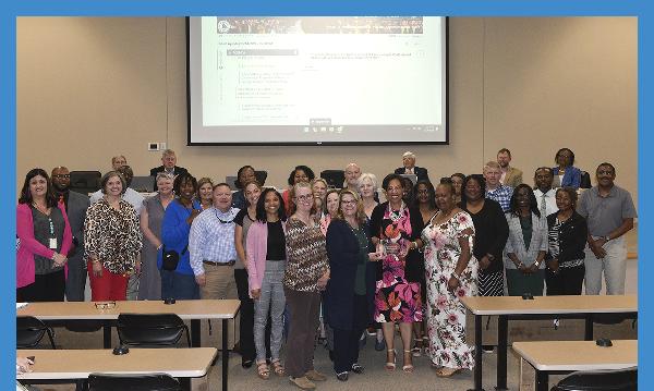 School of Continuing & Professional Studies presents Collaboration Award to Baldwin County Schools