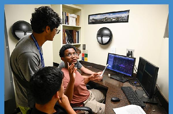 GCSU&rsquo;s summer science transports high schoolers to higher realms of space