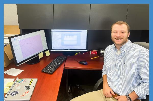 Geography major maps the water system of Gainesville, Georgia