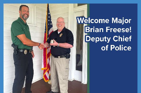 Brian Freese Sworn in as Deputy Chief of Police