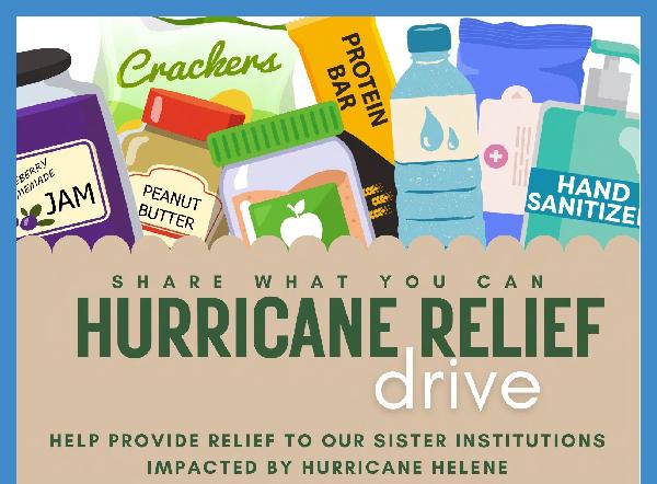 Hurricane Helene Relief: Collecting Food and Basic Needs Items